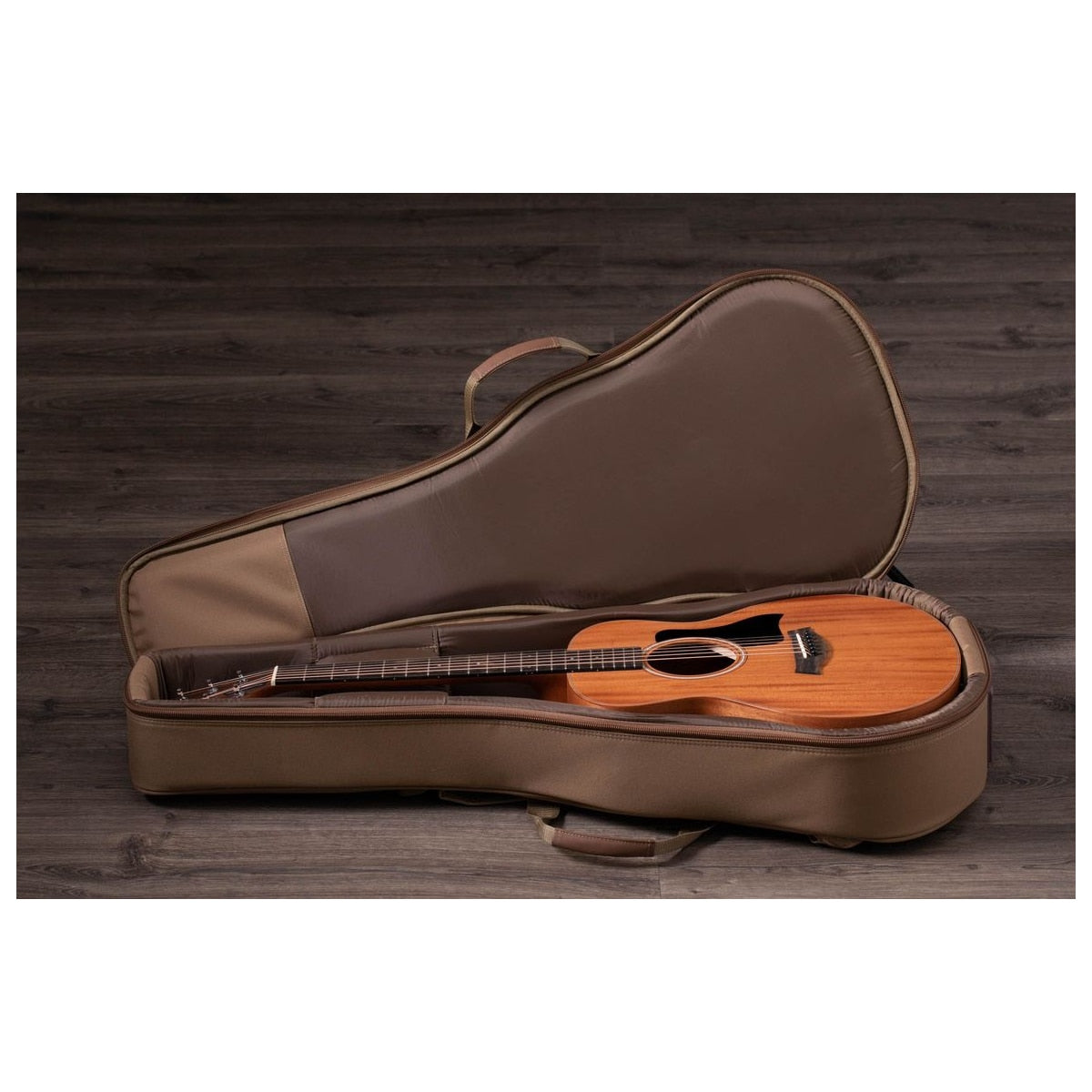 Taylor Guitars GS Mini Mahogany detalle cuerpo – Guitarras Acústicas | Armonía Musical México