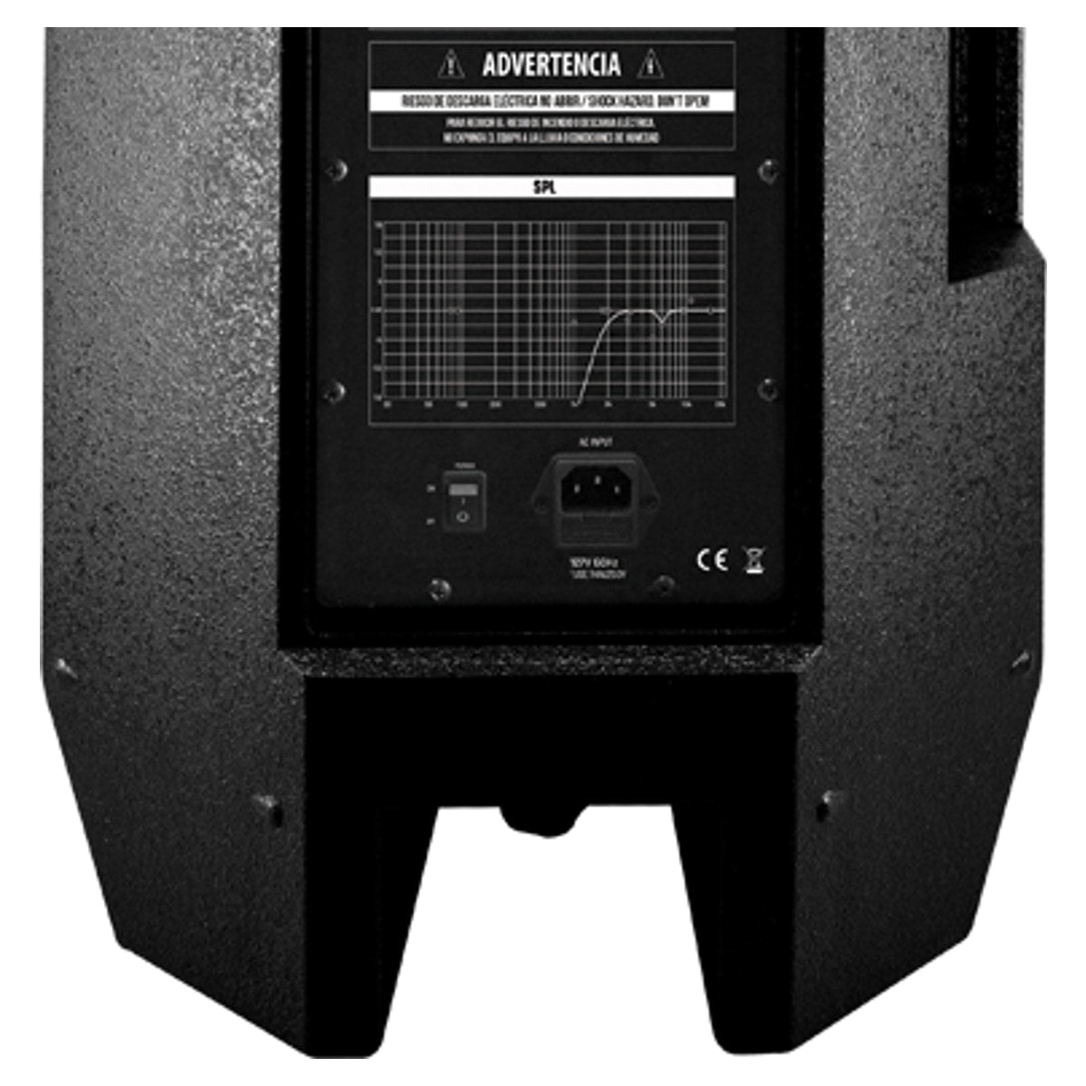 AlienPro StagePro SP-12 vista trasera – AlienPro México | Armonía Musical