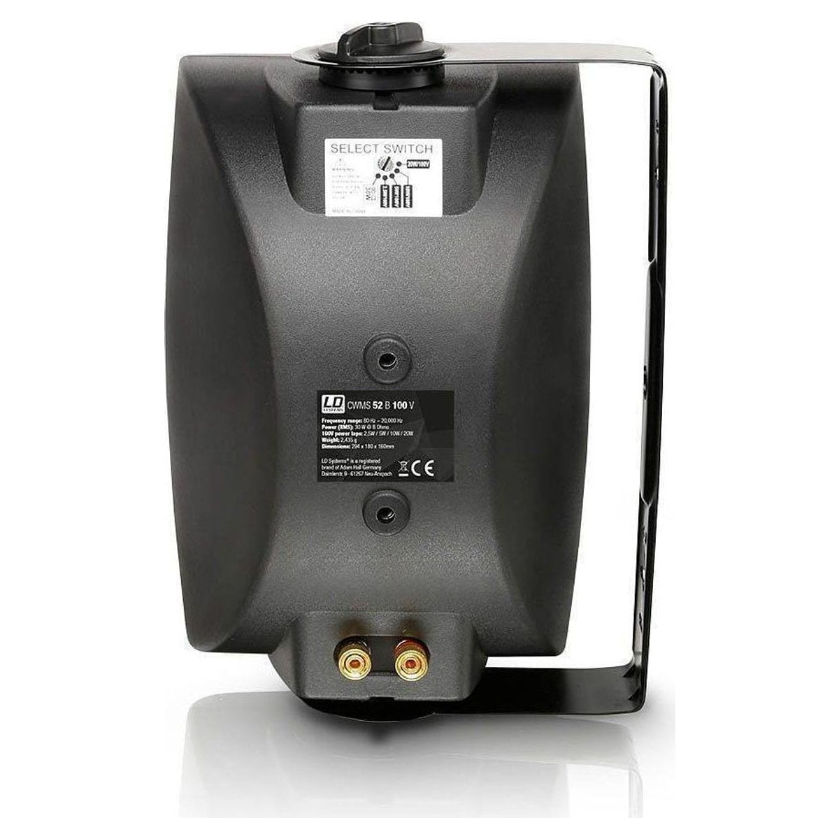 LD Systems Bafles LD 2 Vias 5.25"100V Montaje En Pared CWMS52B100V en uso – LD Systems México | Armonía Musical