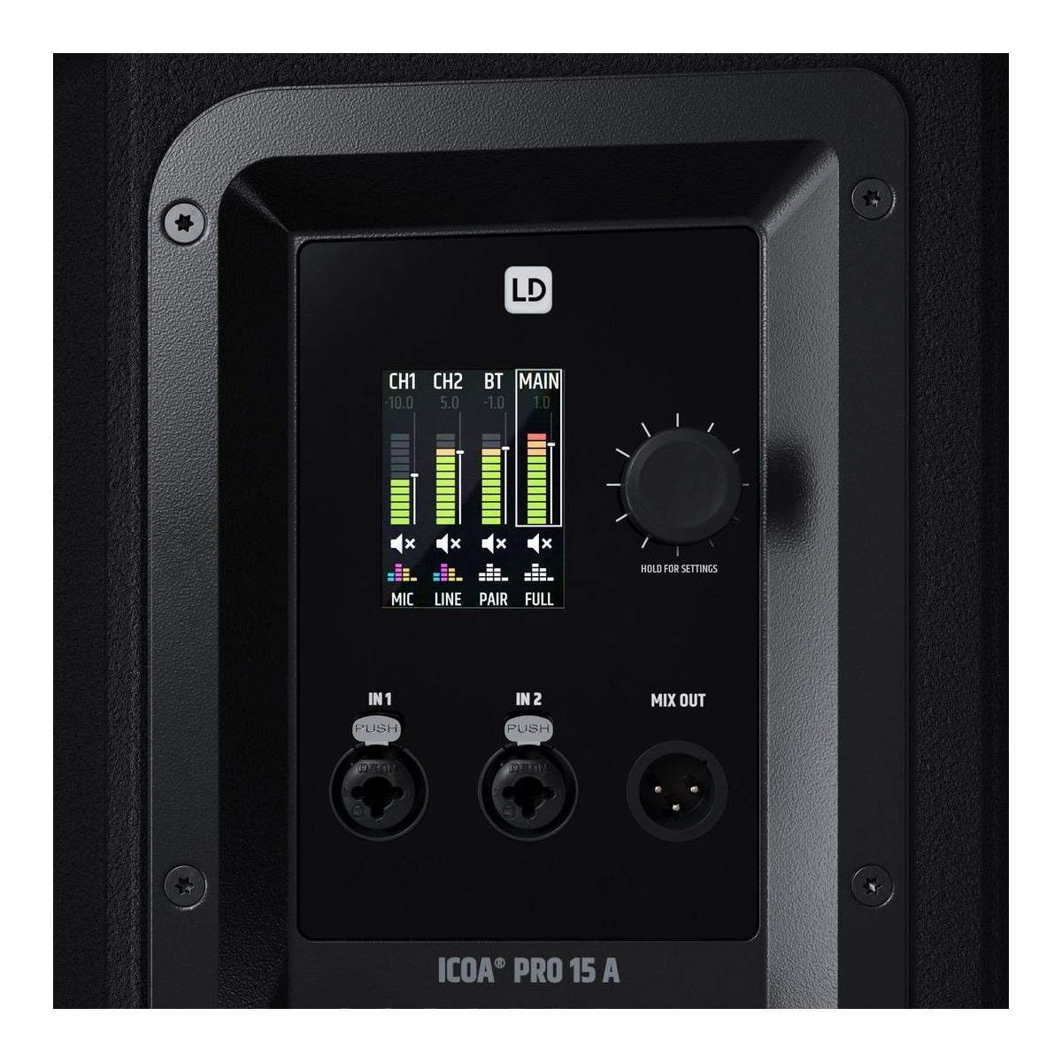 LD Systems Bafle Amplificado LD ICOAPRO15A 3000W 135 dB en uso – LD Systems México | Armonía Musical