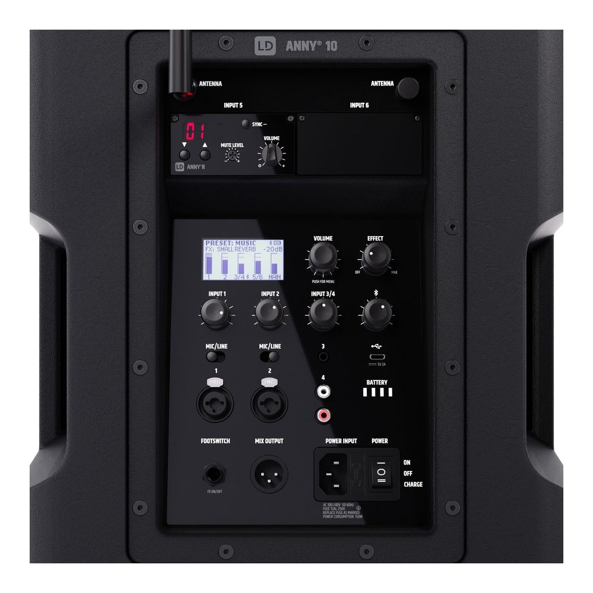 LD Systems Sistema De Audio Anny 10 Bluetooth Batera hasta 25 horas con microfono de diadema conexiones – LD Systems México 