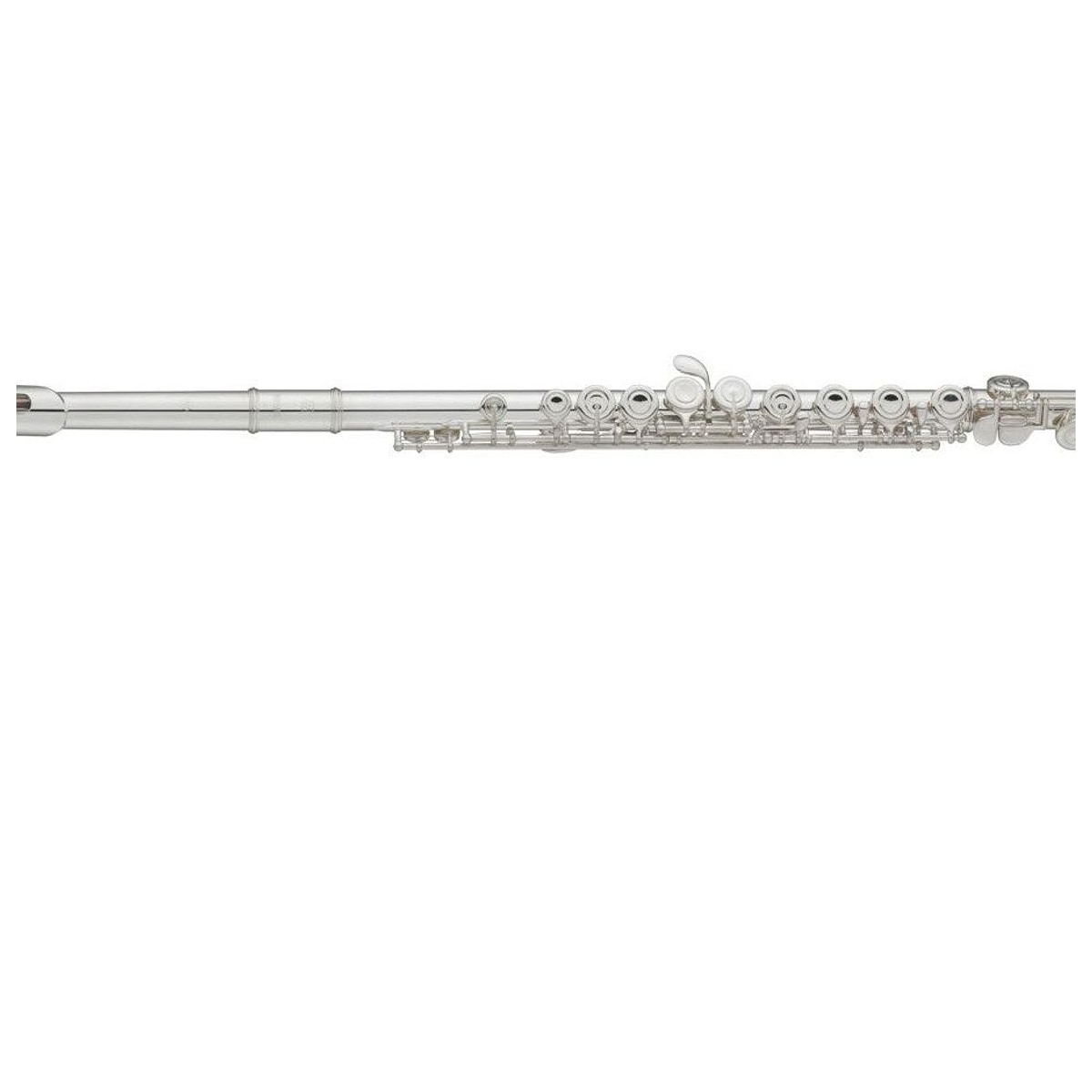 Flauta Transversal Yamaha YFL-222 Académica Níquel Plateado detalle | Armonía Musical México