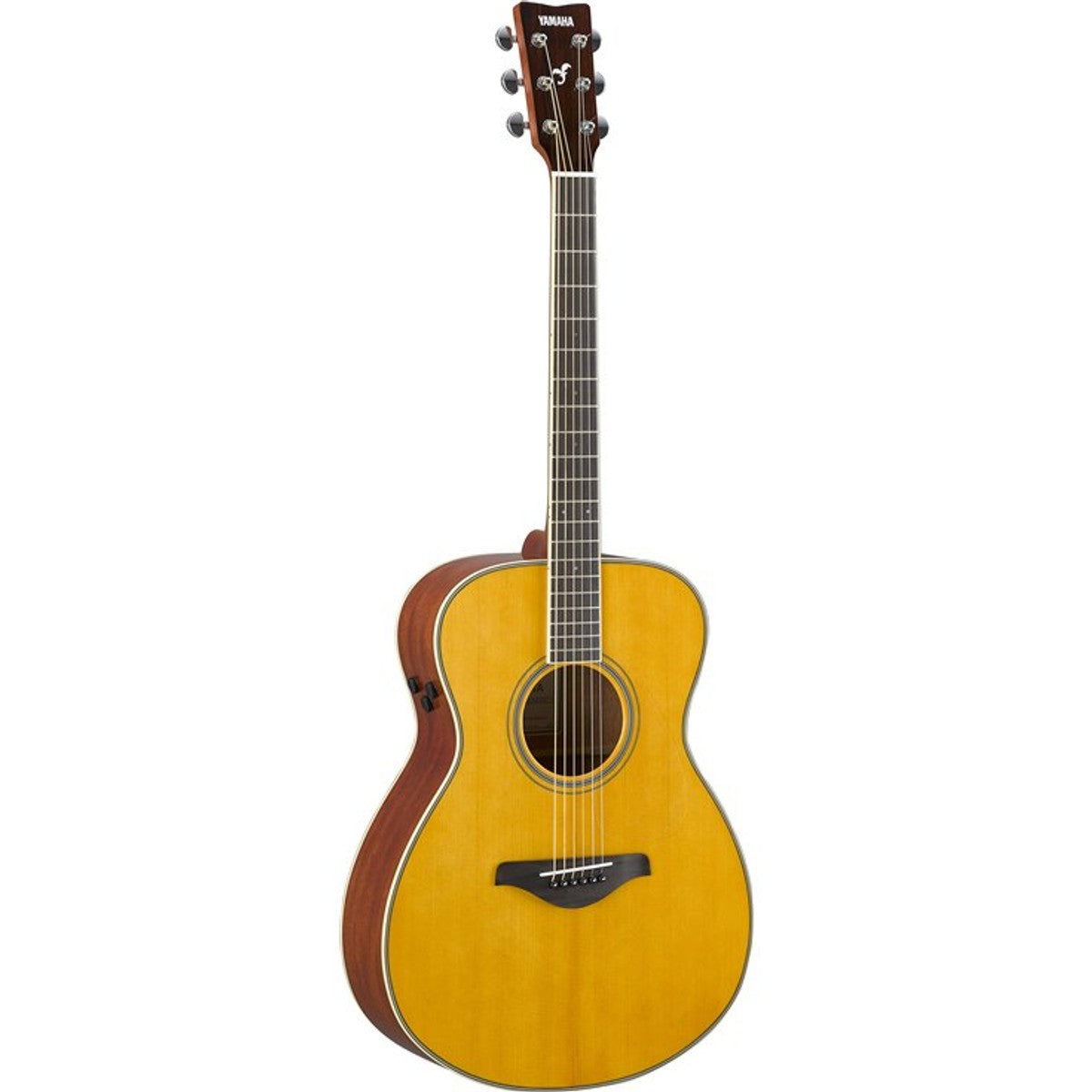 Guitarra TransAcoustic Yamaha FS-TA Vintage Tint vista frontal | Armonía Musical México