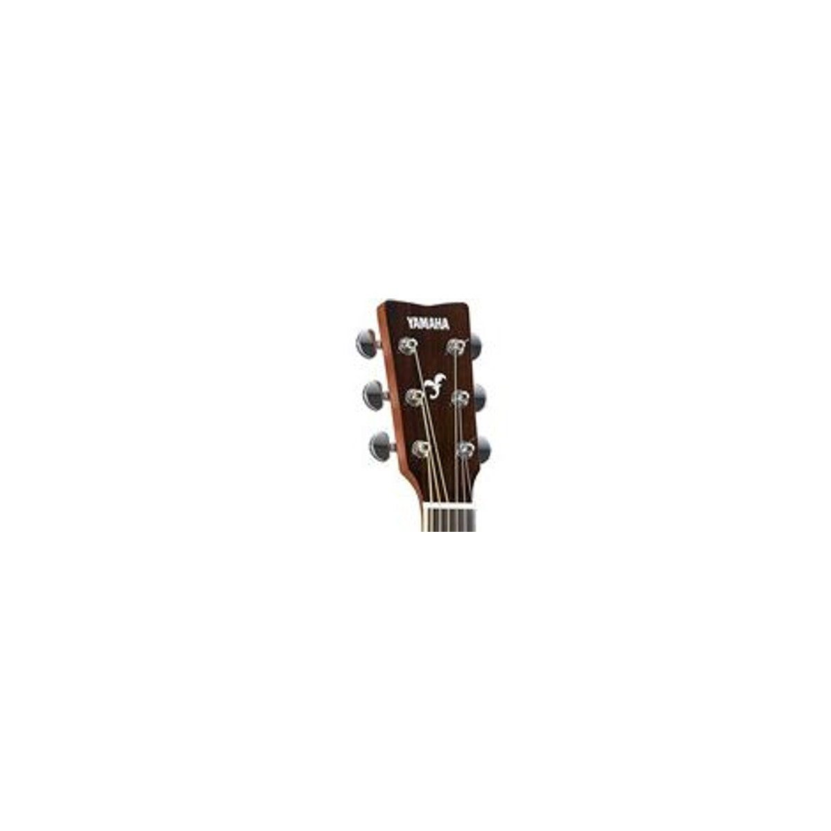 Guitarra TransAcoustic Yamaha FS-TA Vintage Tint detalle clavijero | Armonía Musical México