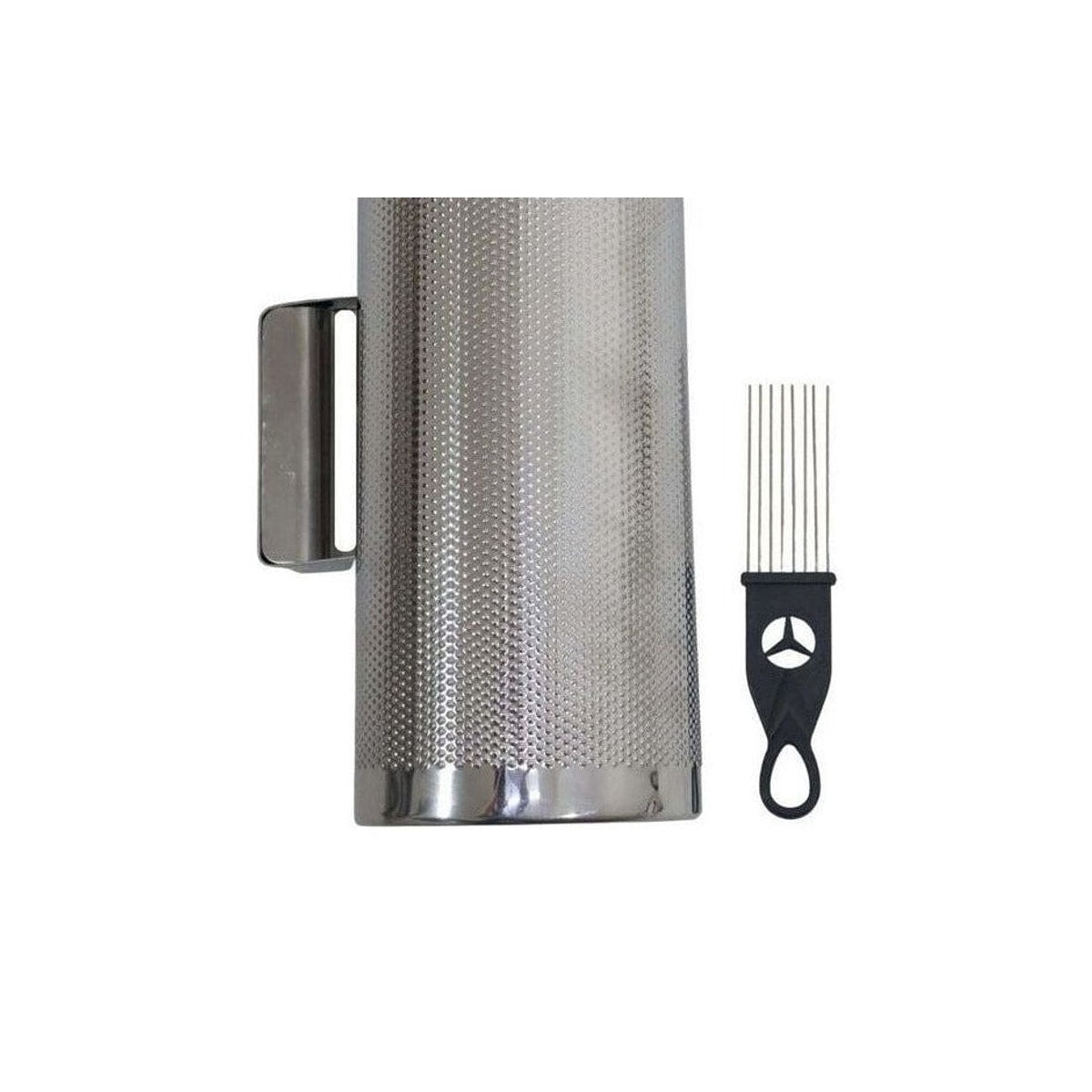 Güiro Merengue LM Drums MG-0512 con Raspador 5x12 Plateado detalle 1 | Armonía Musical México
