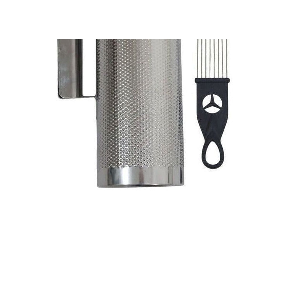 Güiro Metálico Merengue LM Drums MG-0412 4x12 Plateado detalle 3 | Armonía Musical México