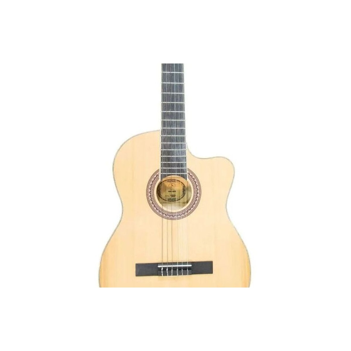 Guitarra Clásica Symphonic EC3921CN con Recorte detalle 1 | Armonía Musical México