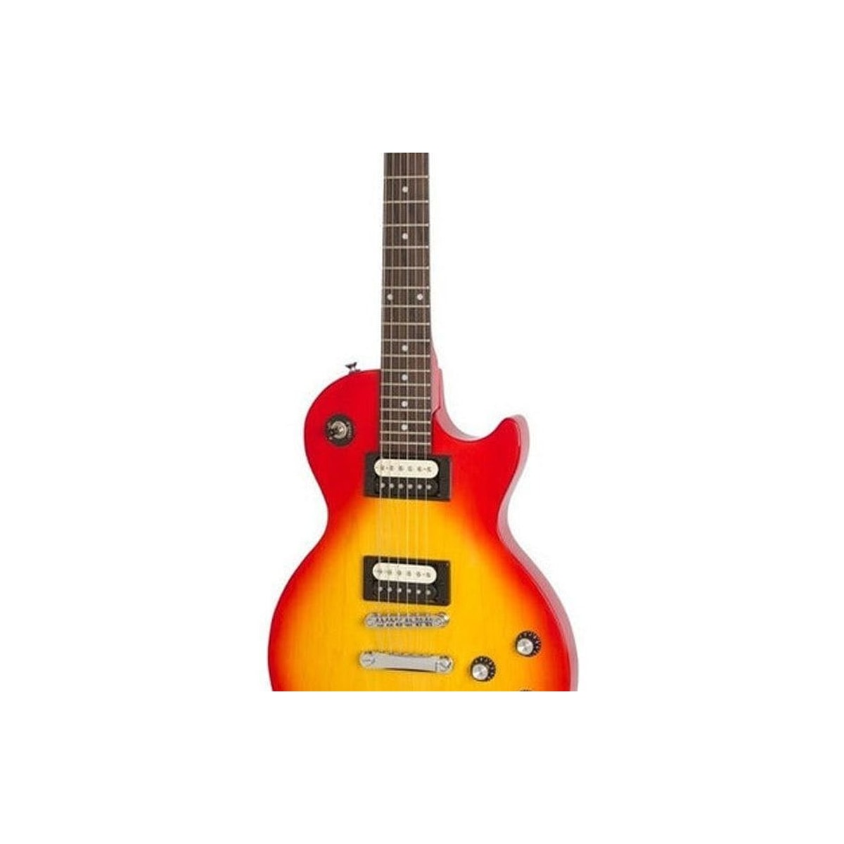 Guitarra Eléctrica Epiphone Les Paul Studio LT Cherry detalle | Armonía Musical México