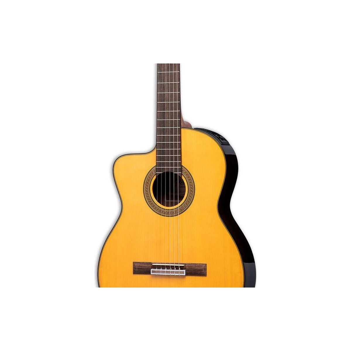 Takamine Guitars Guitarra Clásica Electroacústica Takamine GC5CE Zurda detalle 1 | Armonía Musical México
