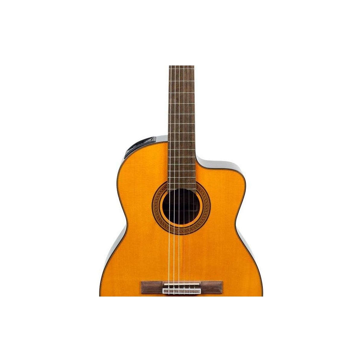 Takamine Guitars Guitarra Clásica Electroacústica Takamine GC5CE detalle 1 | Armonía Musical México