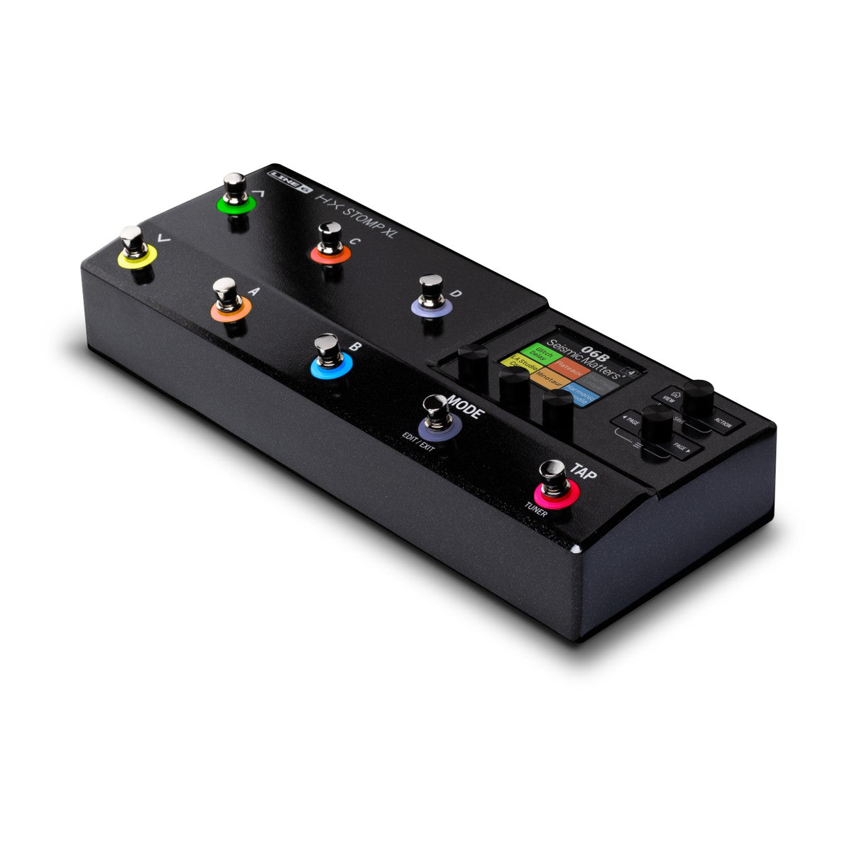 Pedal multiefectos Line 6 HX Stomp XL modelador vista superior | Armonía Musical México
