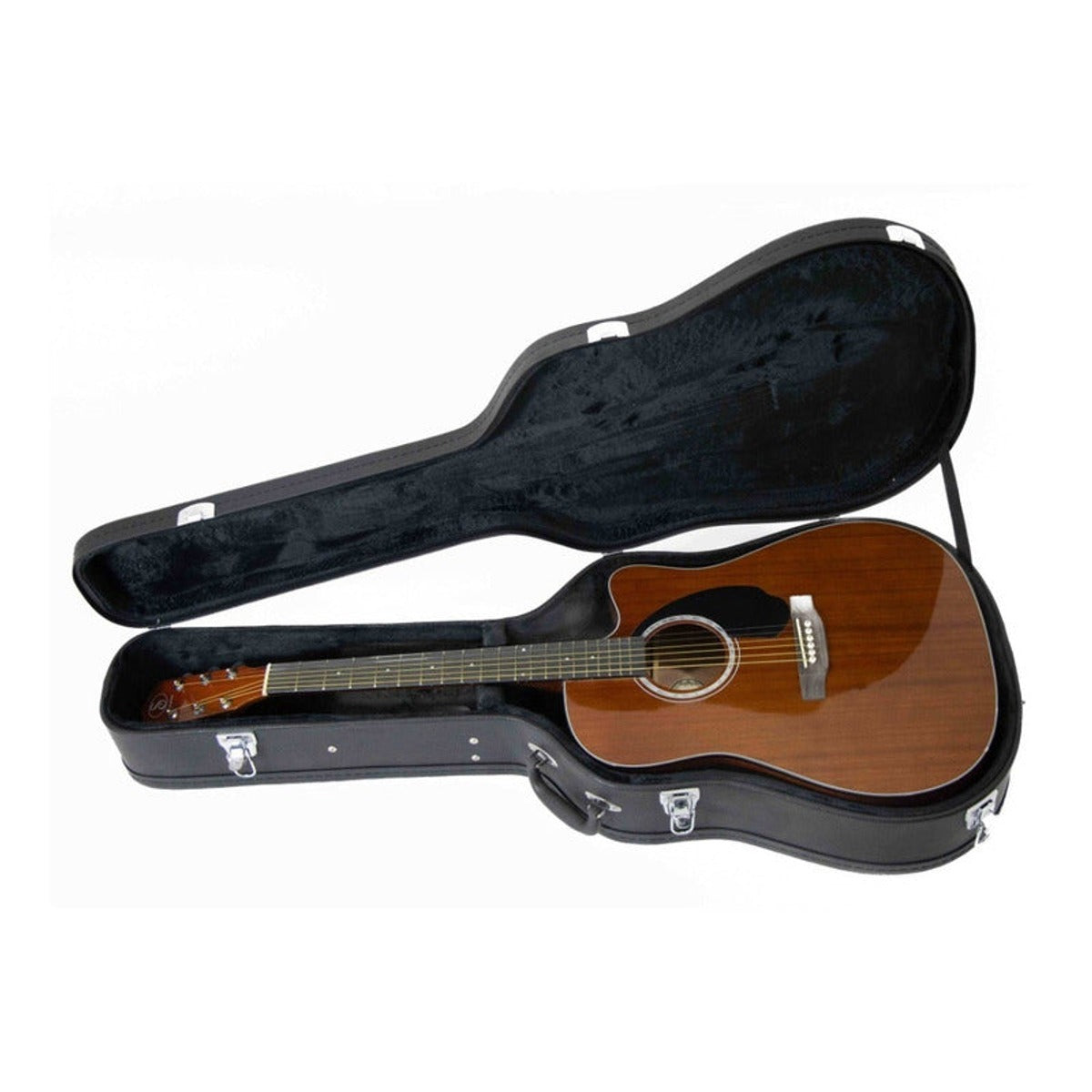 Guitarra Electroacústica Symphonic F4130ce Con Estuche Marrón Diestro Palo De Rosa vista 7 | Armonía Musical México