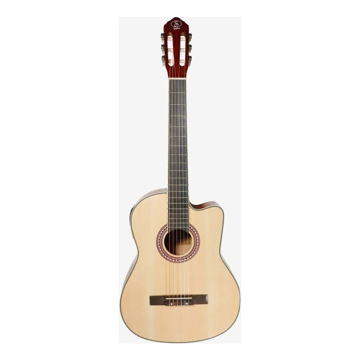 Symphonic Guitarra Electro-acustica Symphonic Nat. Ec3920ce-n C/corte Color Natural Material Del Dia | Armonía Musical México