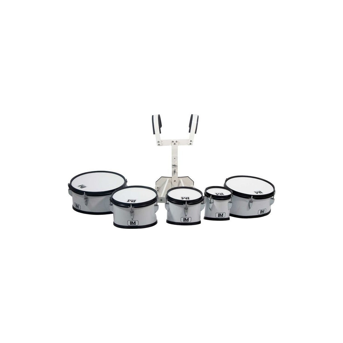 LM Drums Multitenor Lm Drums Md-550 De 6 ,8 10 , 12   Y 13  Blanco vista 1 – Percusión | Armonía Musical México