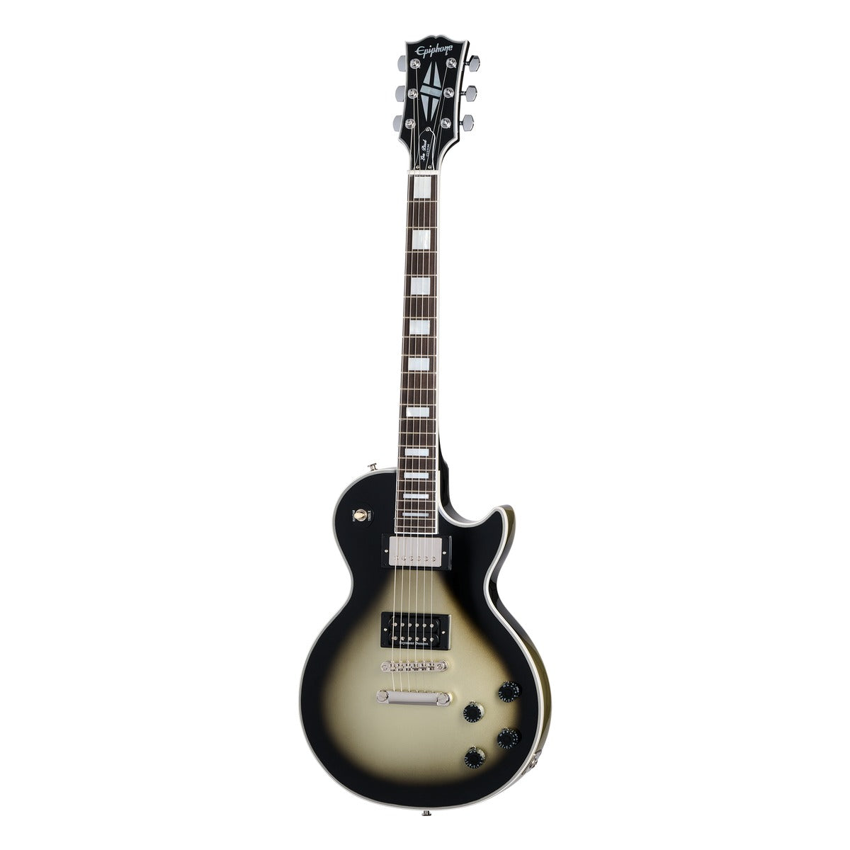 Epiphone Guitarra Electrica Epiphone Adam Jones 1979 Les Paul Custom Antique  Silverburst Incluye Es | Armonía Musical México