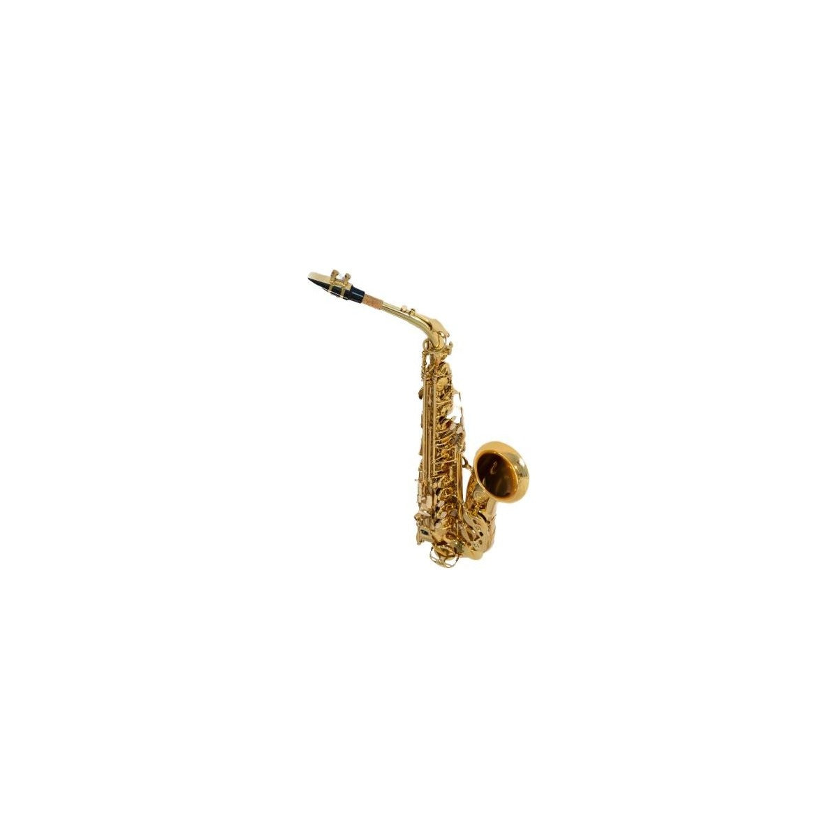 Symphonic Saxofon Alto Symphonic As-200gl Bb Color Dorado con estuche. vista 1 – Saxofones | Armonía Musical México