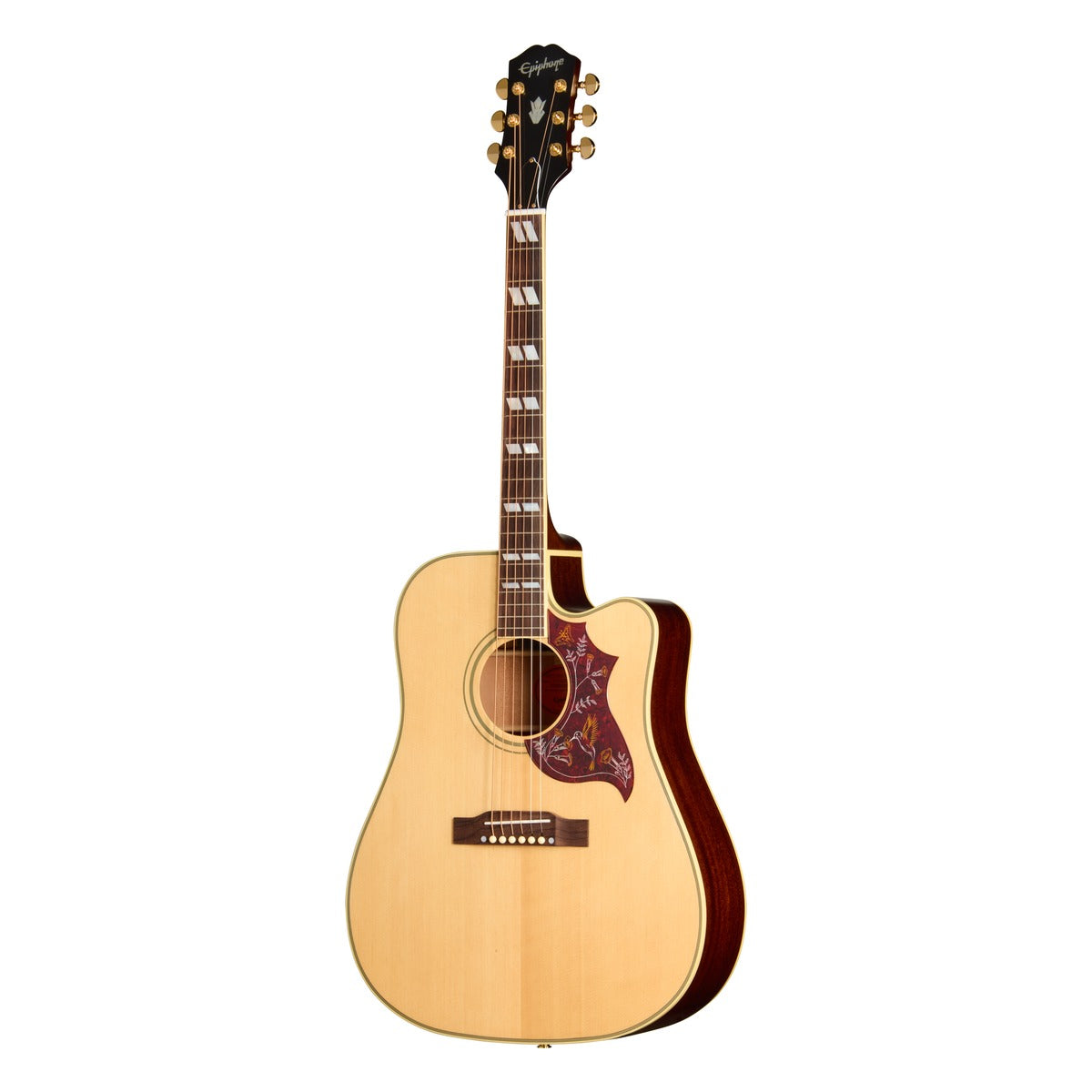 Epiphone Guitarra Electroacustica Epiphone EIAHBCNAGH1 Hummingbird Standard EC vista 1 | Armonía Musical México