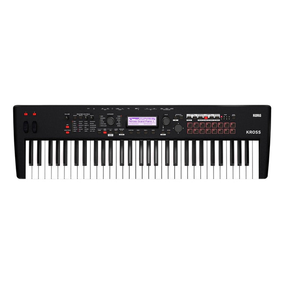 Teclado Workstation Korg Kross2-61 Negro 61 Teclas Midi Controlador – Teclados y Sintetizadores | Armonía Musical México