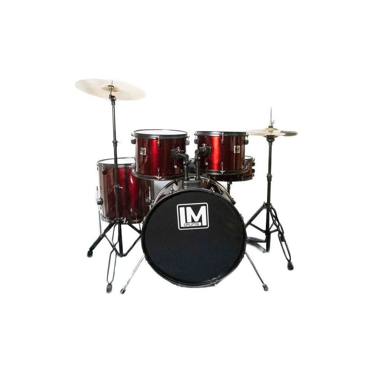 LM Drums Batería Acústica Lm Drums Dk-125 8 Color Vino Adultos vista 1 – Baterías | Armonía Musical México
