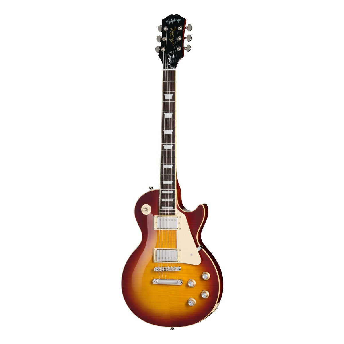 Epiphone Guitarra Electrica Epiphone EIGLP6ITNHR Les Paul Standard 60s Figured vista 1 | Armonía Musical México