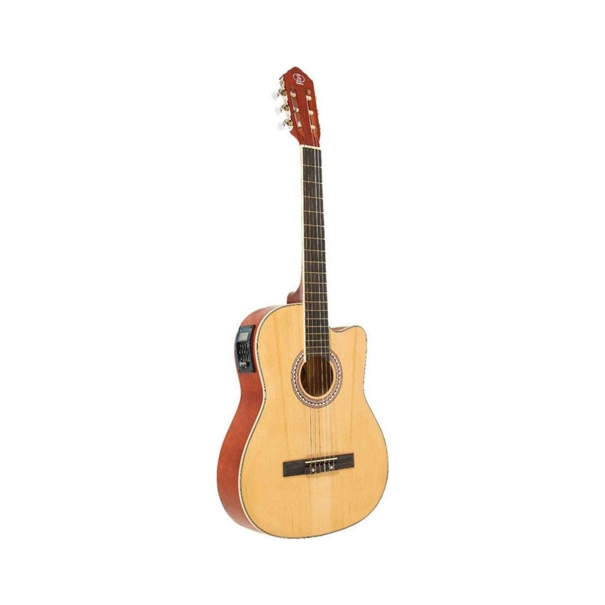 Symphonic Guitarra Electroacústica Symphonic Ec3920ce Color Naranja Claro Material Del Diapasón Arce | Armonía Musical México