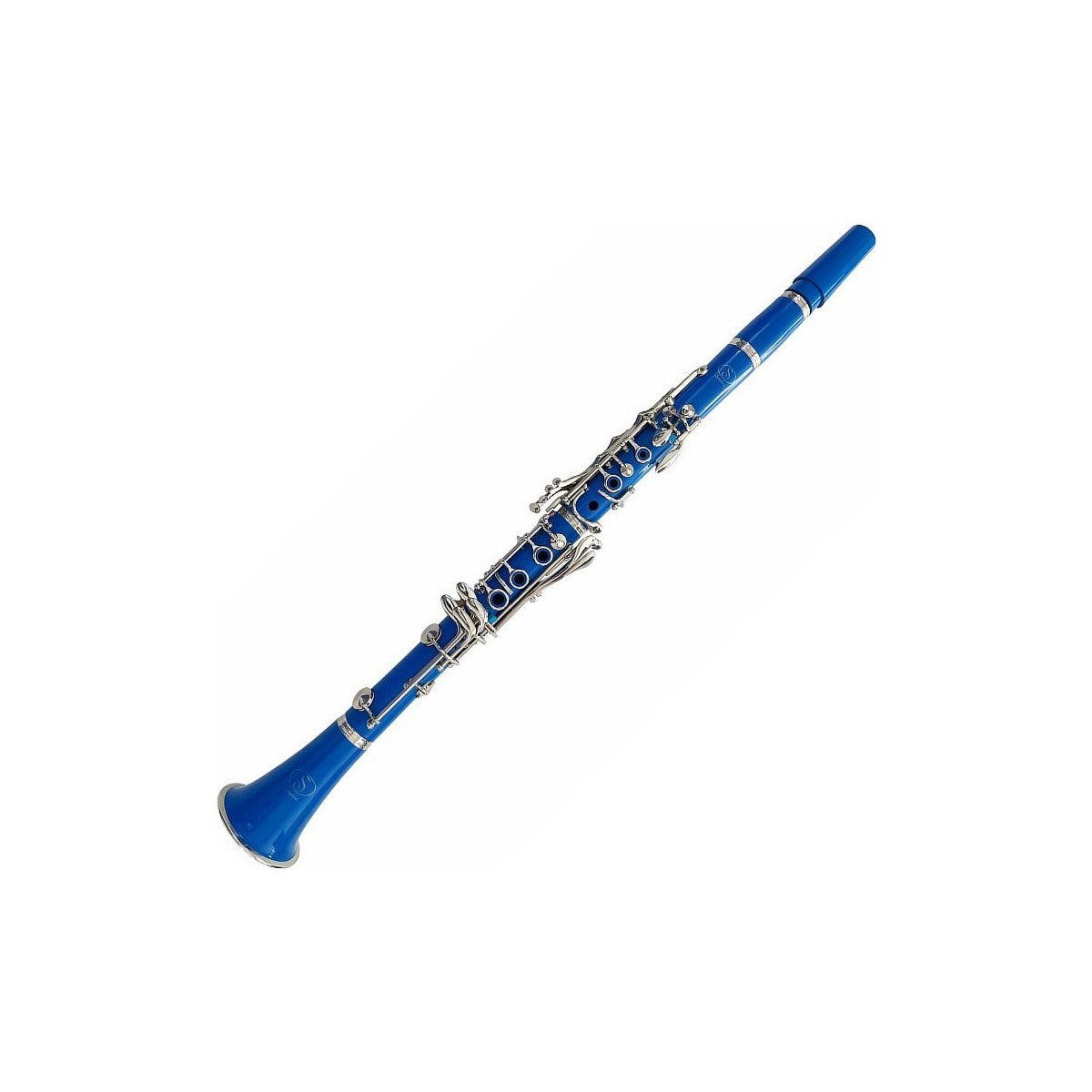 Symphonic Clarinete Symphonic Cl-01 Silver Key color Azul Con Estuche vista 1 – Clarinetes | Armonía Musical México