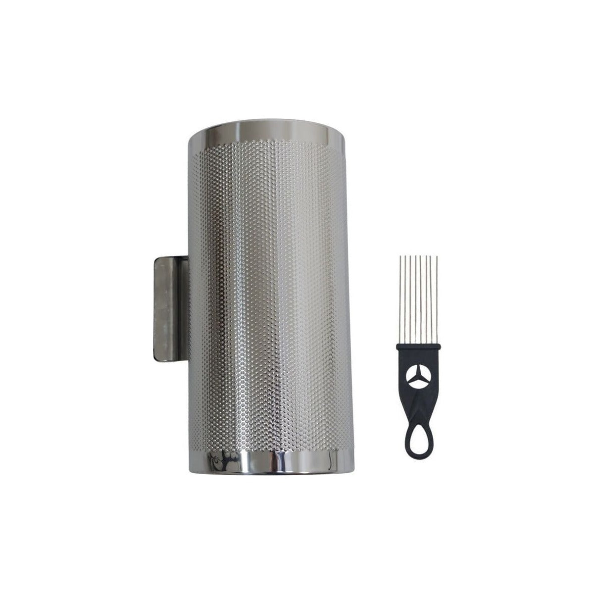 LM Drums Güiro Merengue Lm Drums Mg-0612 Con Raspador 6x12 Plateado vista 1 – Baterías | Armonía Musical México
