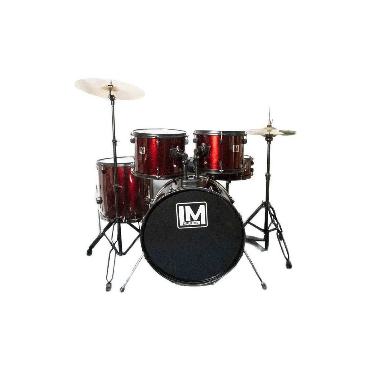 LM Drums Bateria Acusticas Lm Drums Dk-125 Con Platillos Y Asiento vista 1 – Percusión | Armonía Musical México