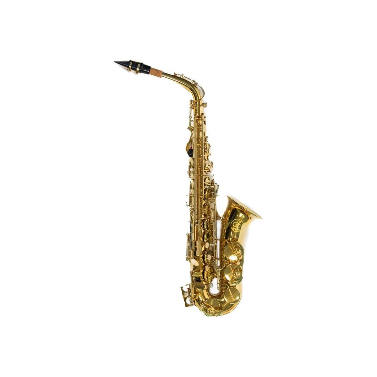 Symphonic Saxofon Alto Symphonic As-200l Eb Laqueado Color Dorado vista 1 – Saxofones | Armonía Musical México