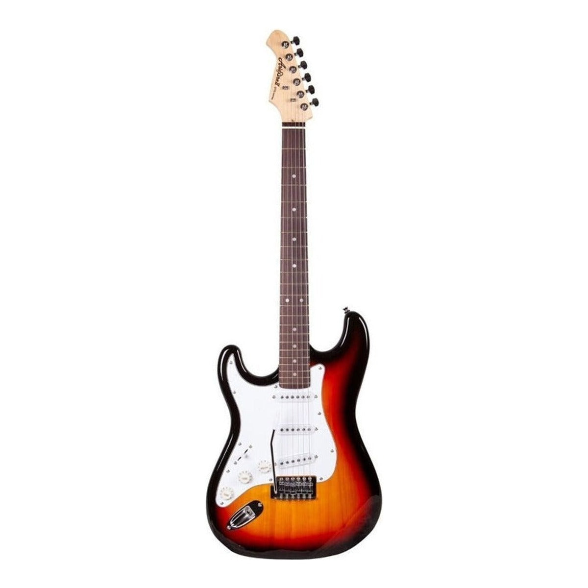 Aria Guitarra Eléctrica Aria Pro Ii Stg-003-l 3ts Zurda Color Sunburst Material Del Diapasón Palisan | Armonía Musical México