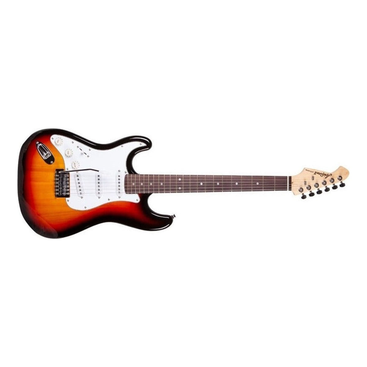 Aria Guitarra Eléctrica Aria Pro Ii Stg-003-l 3ts Zurda Color Sunburst Material Del Diapasón Palisan | Armonía Musical México
