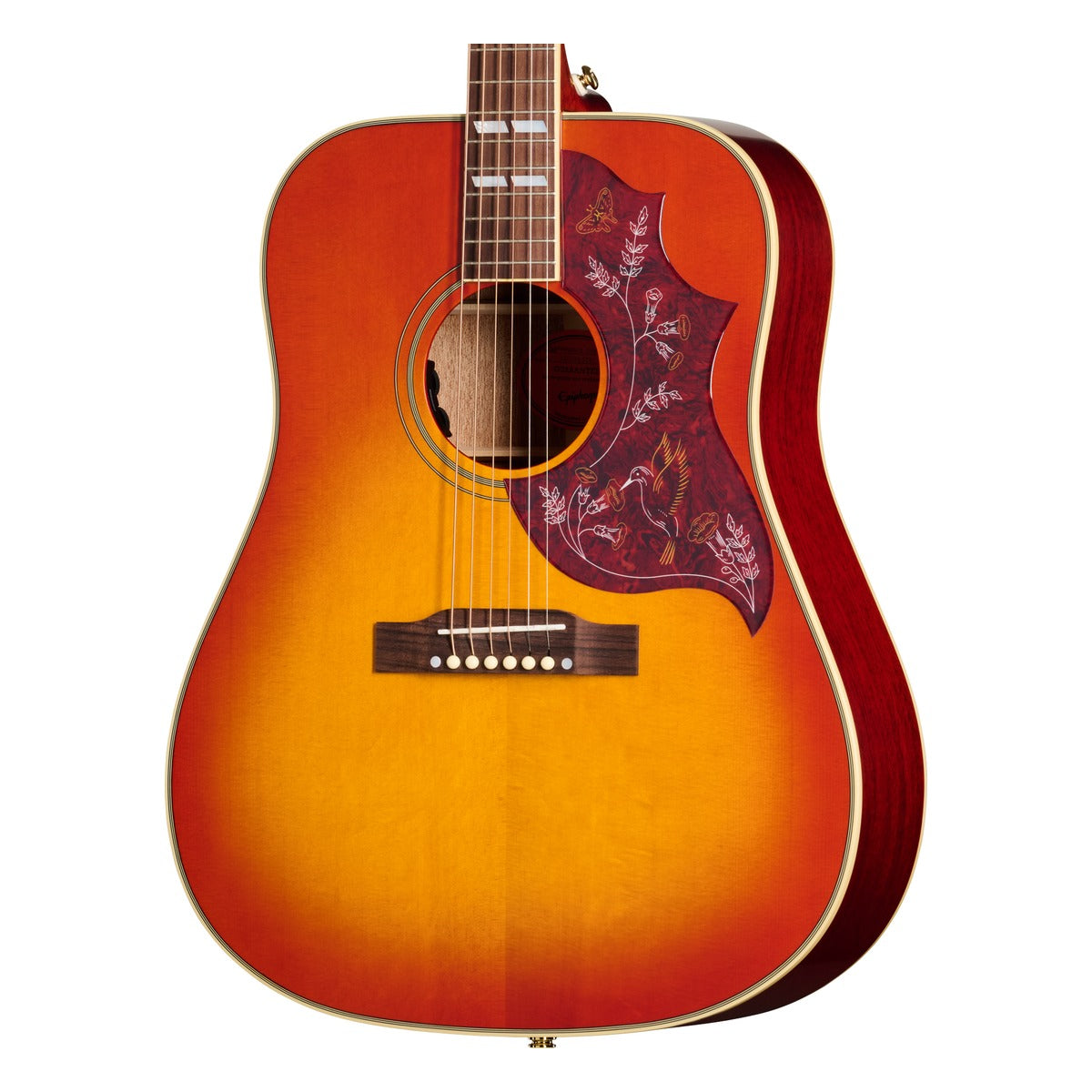 Epiphone Guitarra Electroacustica Epiphone EIAHBSCSGH1 Hummingbird Standard vista 2 | Armonía Musical México