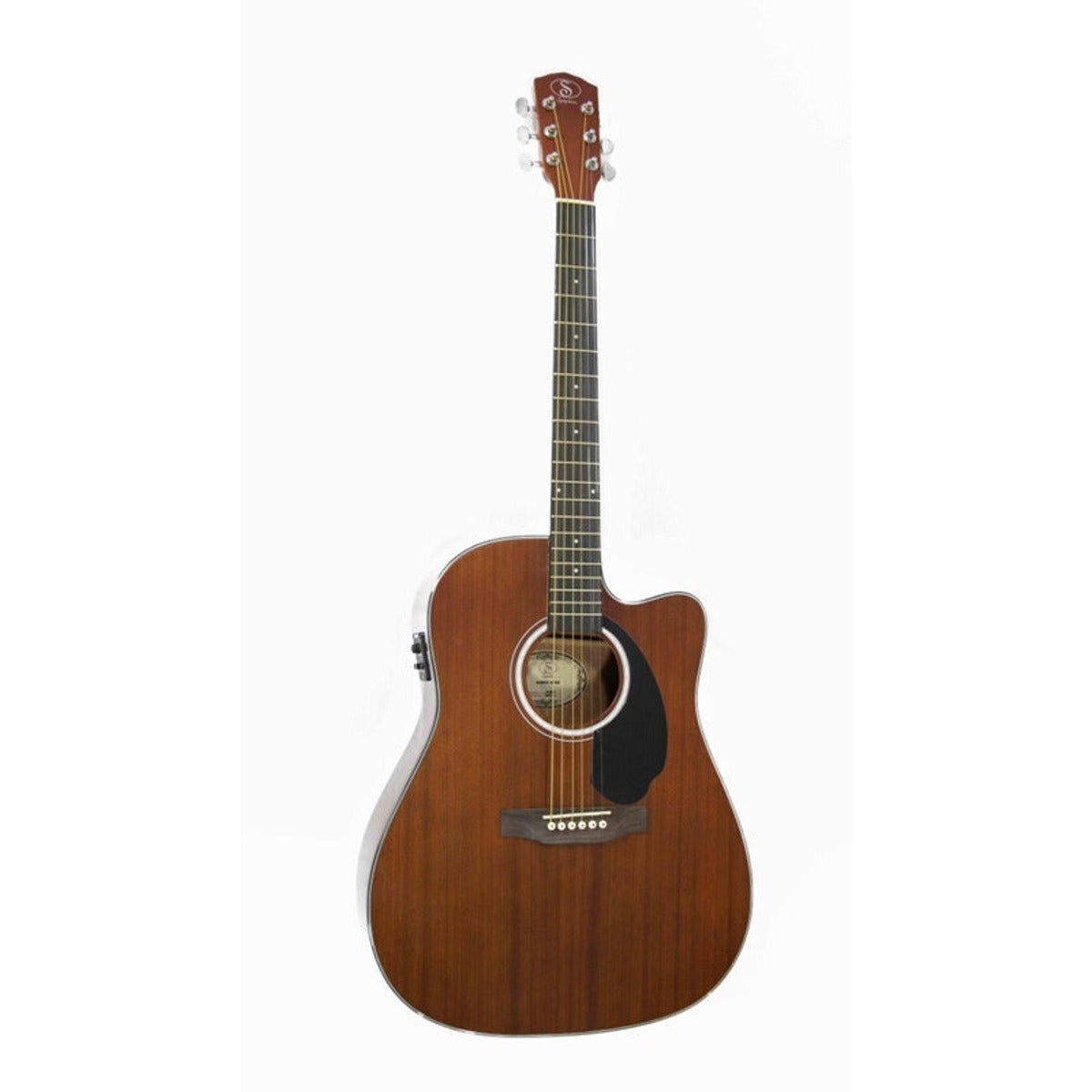 Guitarra Electroacústica Symphonic F4130ce Con Estuche Marrón Diestro Palo De Rosa vista 2 | Armonía Musical México