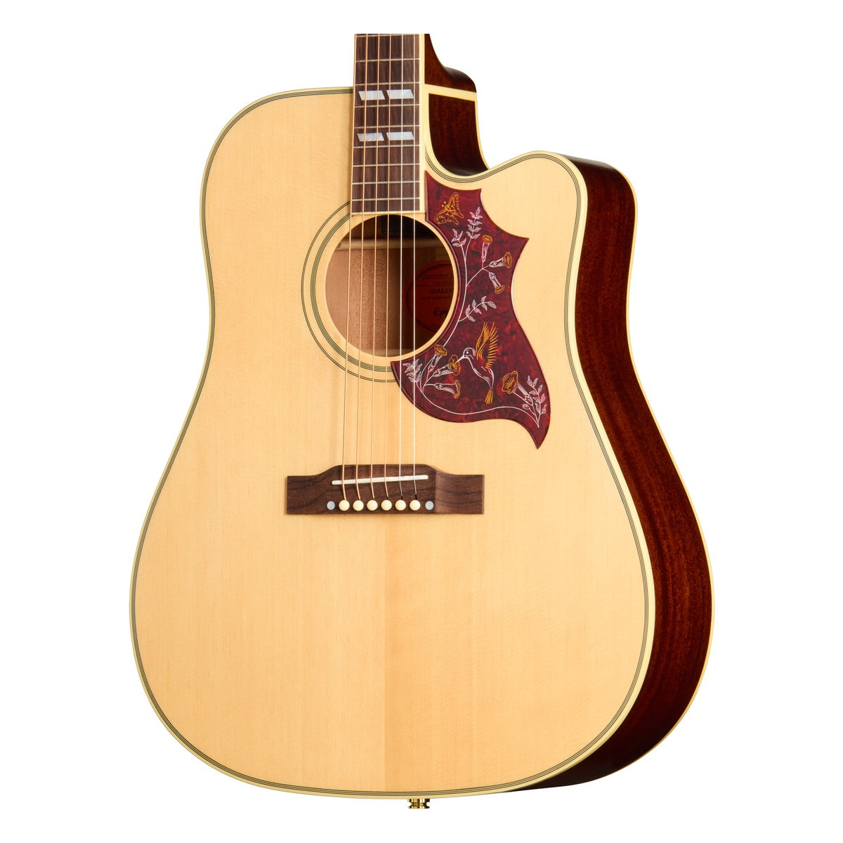 Guitarra Electroacústica Epiphone Hummingbird Standard EC | Distribuidor Autorizado México en uso | Armonía Musical México