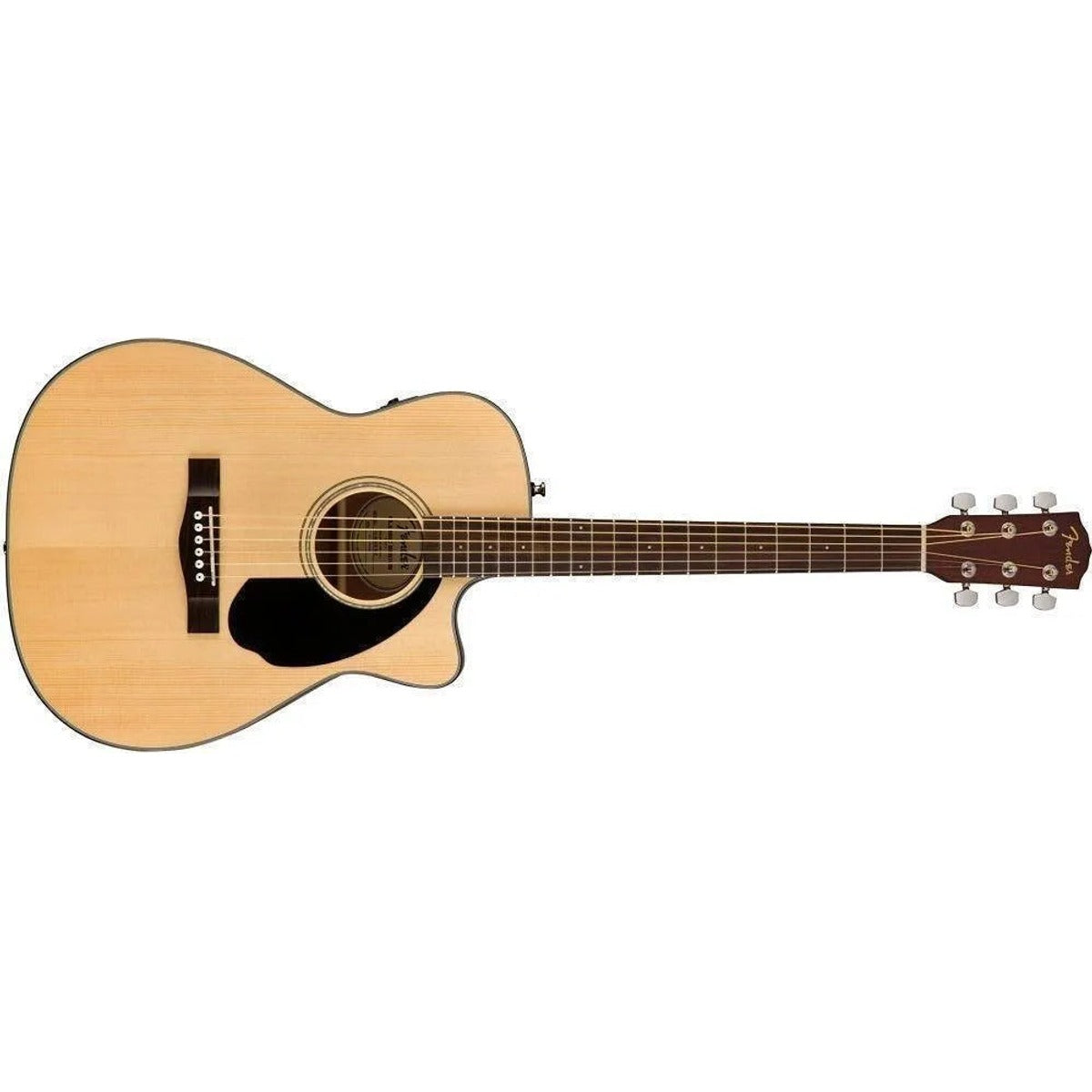 Guitarra Electroacústica Fender CC-60SCE Natural | Distribuidor Autorizado México en uso | Armonía Musical México