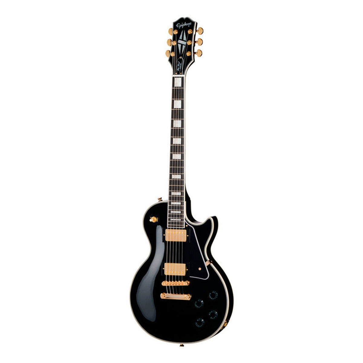 Guitarra Electrica Epiphone Les Paul Custom EIGLPCEBGH1 – Guitarras Eléctricas | Armonía Musical México