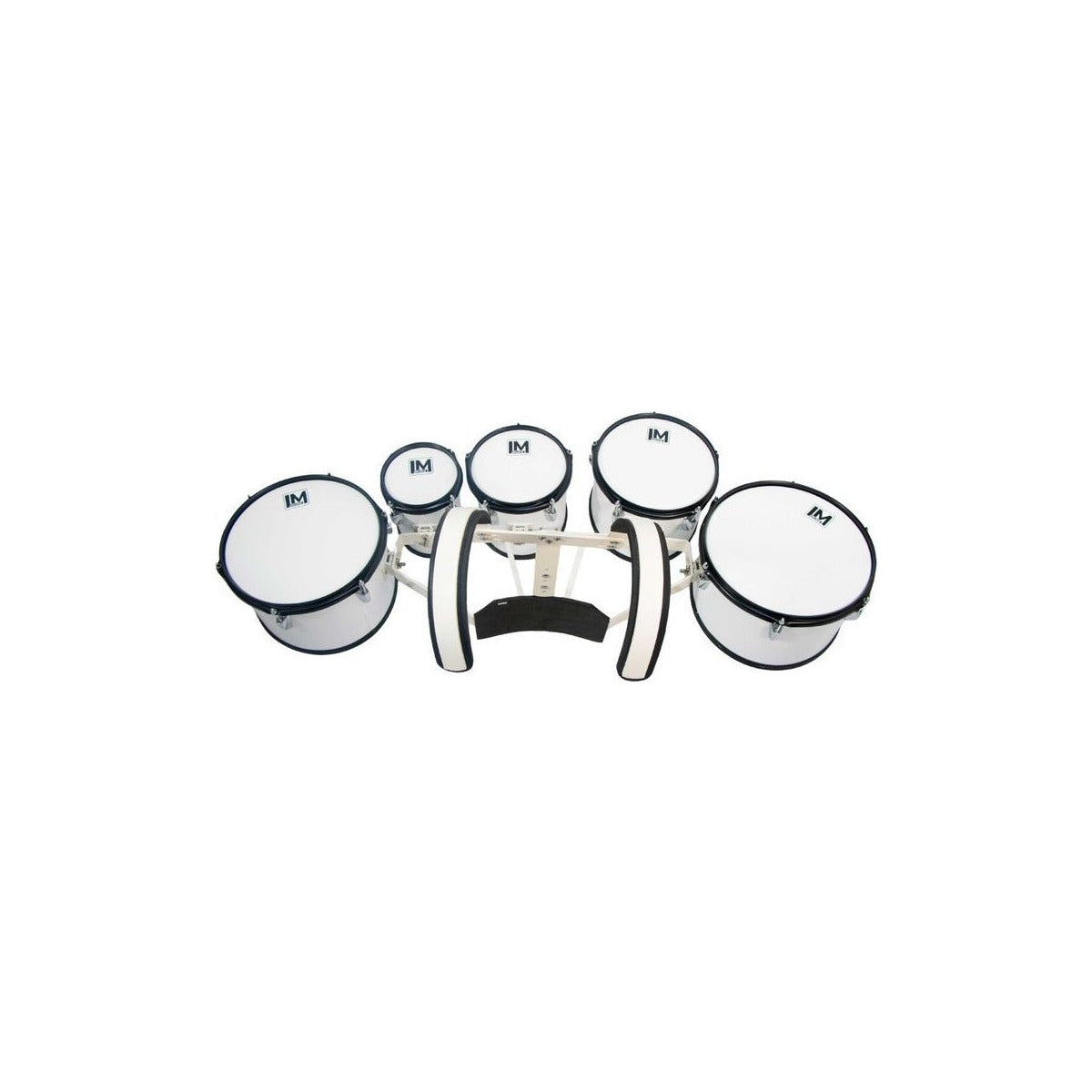 LM Drums Multitenor Lm Drums Md-550 De 6 ,8 10 , 12   Y 13  Blanco vista 2 – Percusión | Armonía Musical México