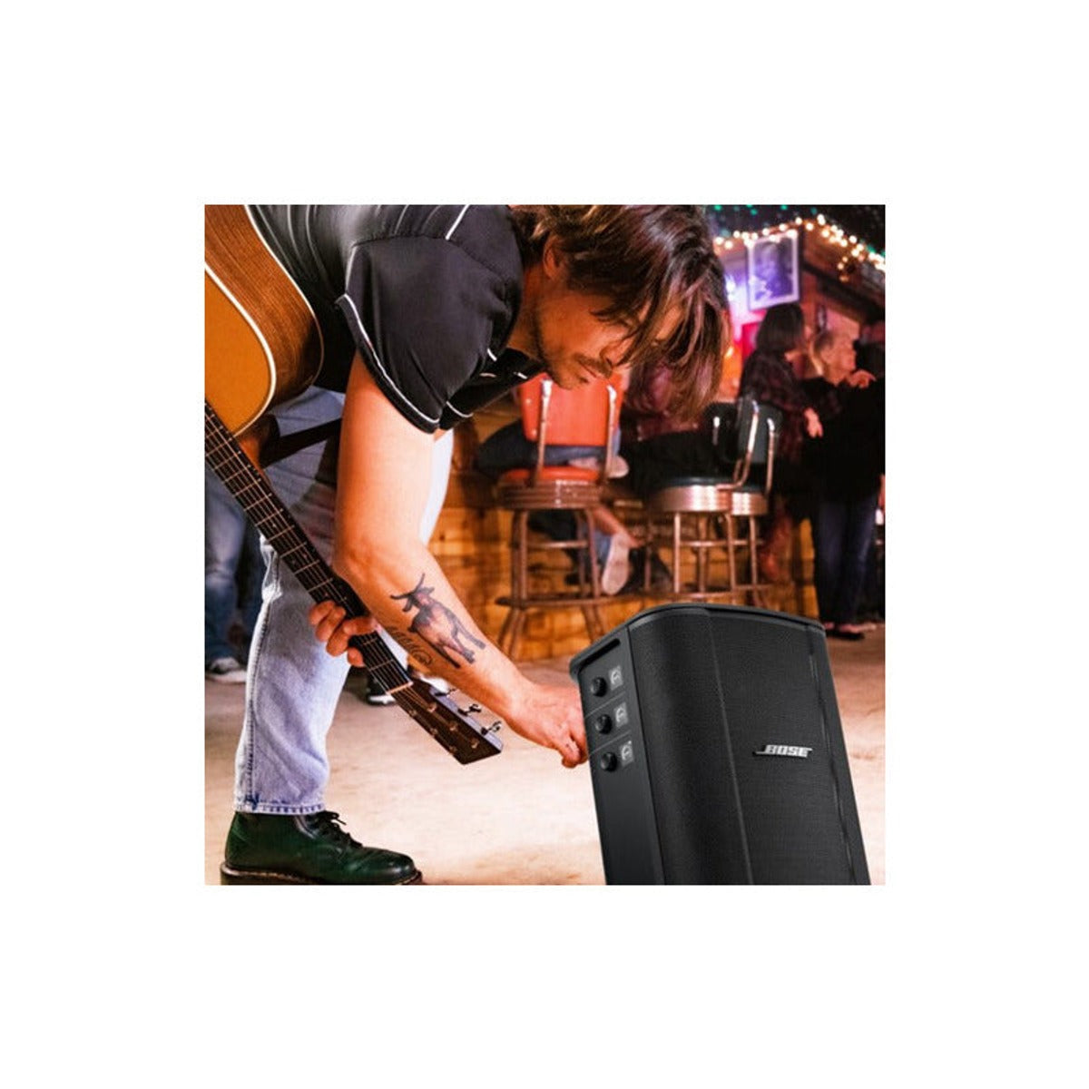 Bocina Bose Parlante S1 Pro Plus S1pro+ Portátil Con Bluetooth Negra vista 2 – Bocinas y Audio | Armonía Musical México