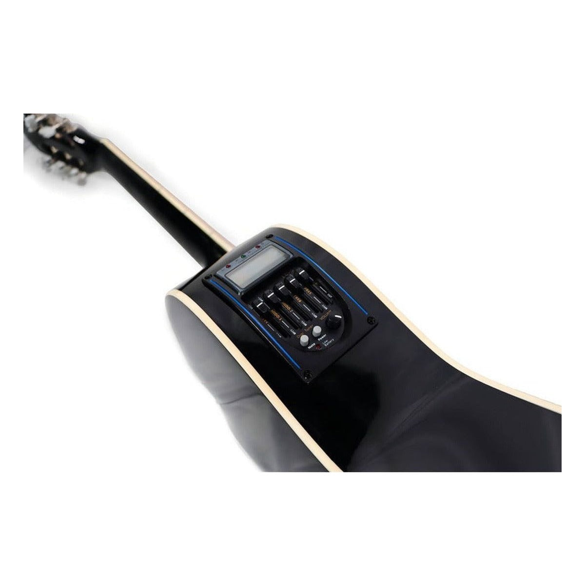 Symphonic Guitarra Electroacústica Symphonic Ec3920ce-bk Negra Color Negro Material Del Diapasón Pal | Armonía Musical México