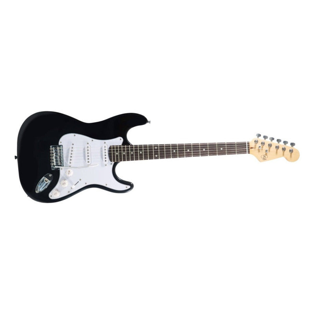 Guitarra Eléctrica Symphonic Ct-a Bk Con Funda Diestro Negro Palisandro vista 2 | Armonía Musical México