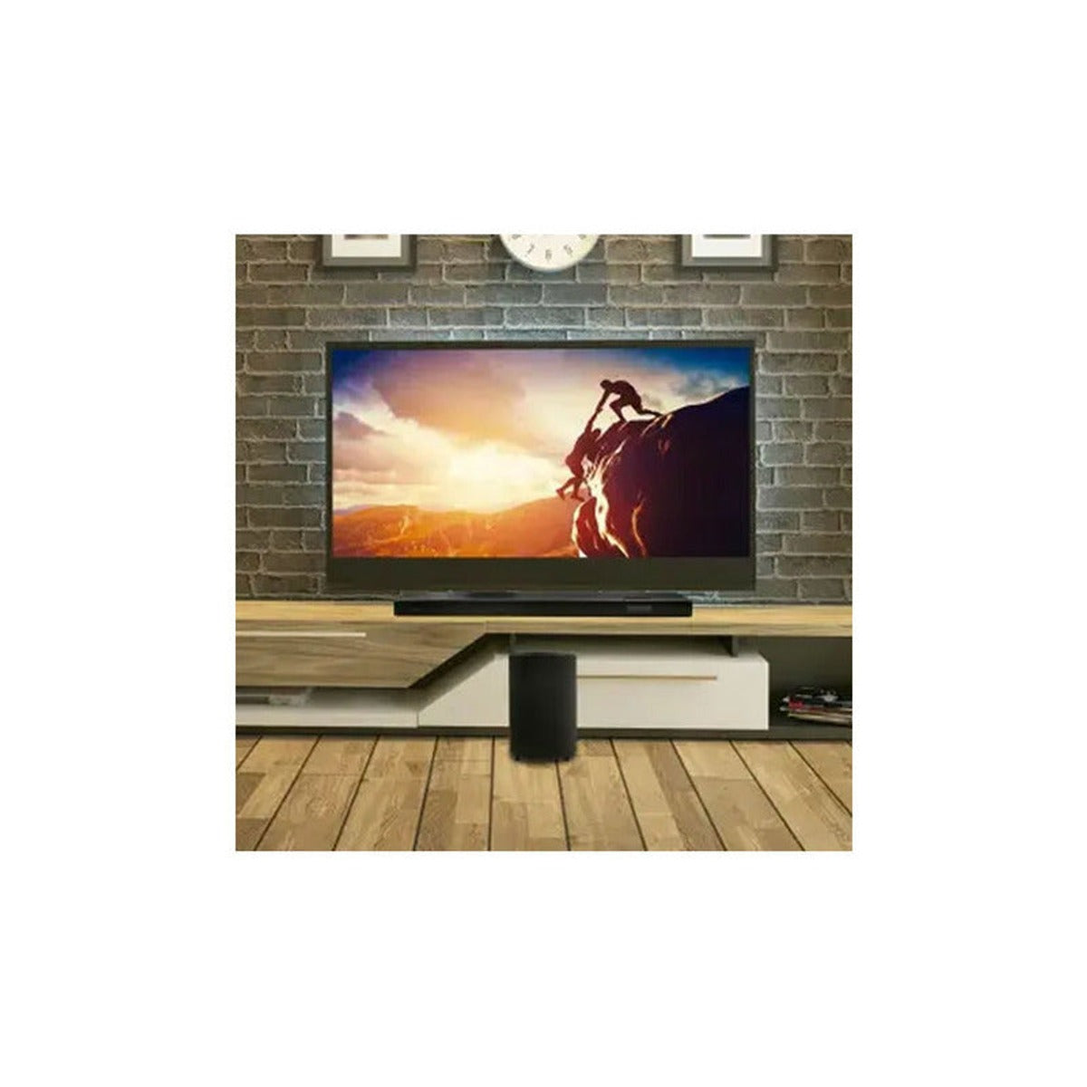 Sistema De Audio Barra Y Subwoofer Alienpro T1200 Bluetooth Color Negro vista 2 – Subwoofers | Armonía Musical México