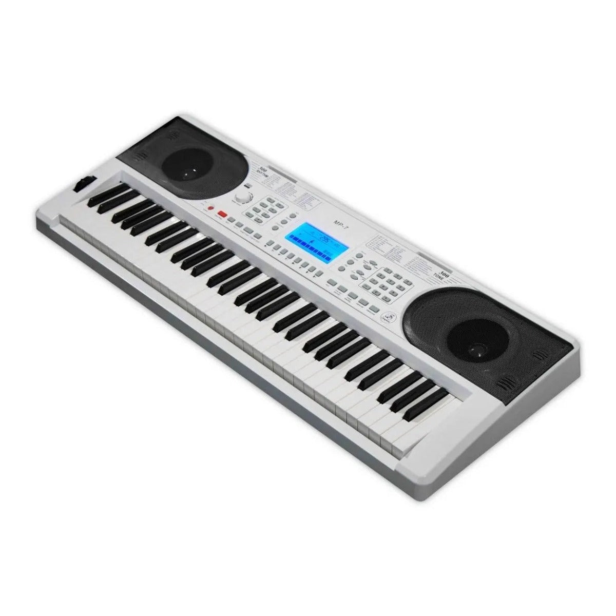 Teclado Symphonic MP-7 – Blanco | Distribuidor Autorizado México en uso | Armonía Musical México