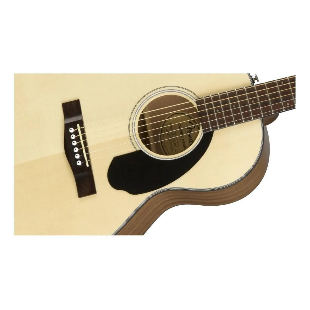 Guitarra Acústica Fender Classic Cp-60s color natural vista 3 – Guitarras Acústicas | Armonía Musical México