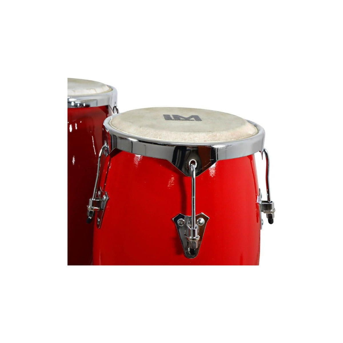 LM Drums Congas De 10 Y 11  Lm Drums Cg-1200 10*11 Rojas De Fibra vista 3 – Percusión | Armonía Musical México