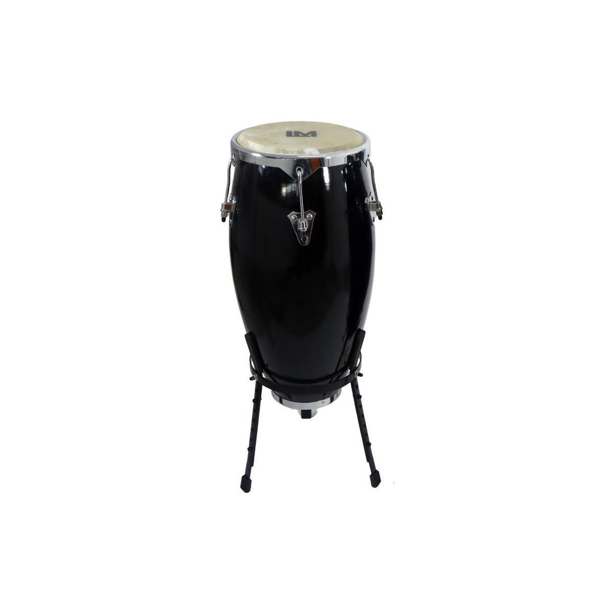 LM Drums Congas De 10 Y 11 Lm Drums Cg-1200 10*11 Bk Negras De Fibra Color Negro vista 3 | Armonía Musical México