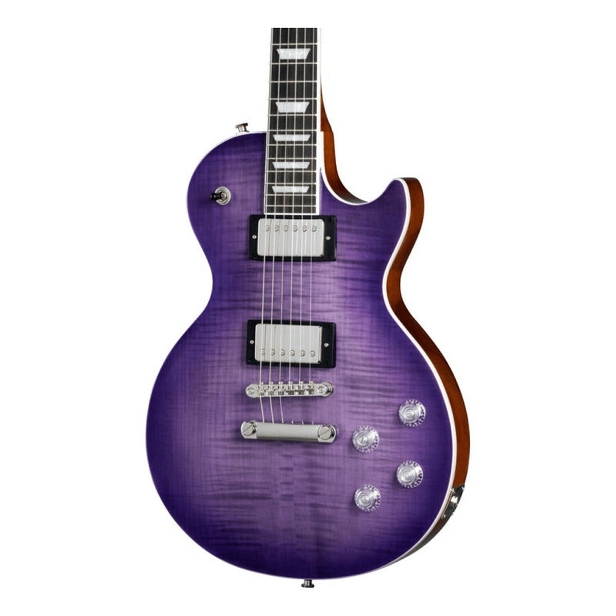 Guitarra Electrica Epiphone les Paul Modern Figured Incluye Funda vista 3 – Guitarras Eléctricas | Armonía Musical México