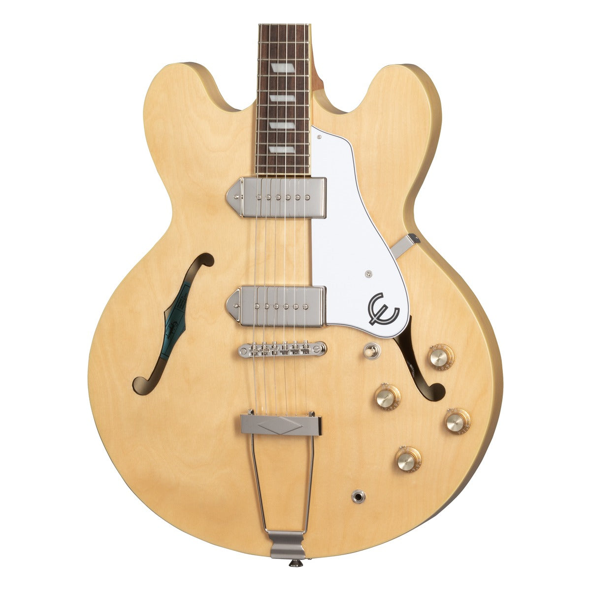 Epiphone Guitarra Electrica Epiphone Casino Natural vista 3 – Guitarras Eléctricas | Armonía Musical México