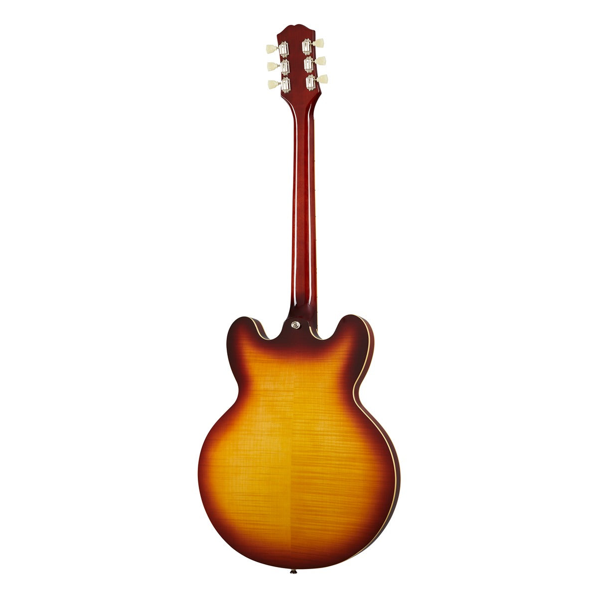 Epiphone Guitarra Electrica Epiphone ES-335 Figured  Raspberry Tea Burst vista 3 | Armonía Musical México