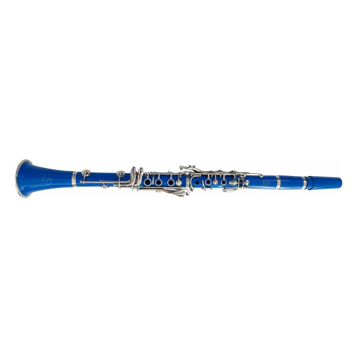 Symphonic Clarinete Symphonic Cl-01 Silver Key color Azul Con Estuche vista 3 – Clarinetes | Armonía Musical México