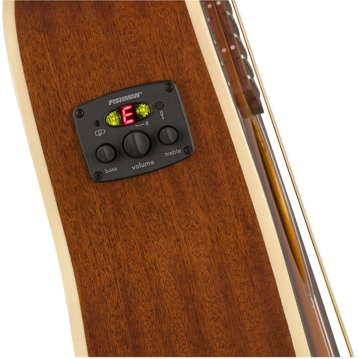 Guitarra Electroacústica Fender California Malibu Player Color Natural vista 3 | Armonía Musical México